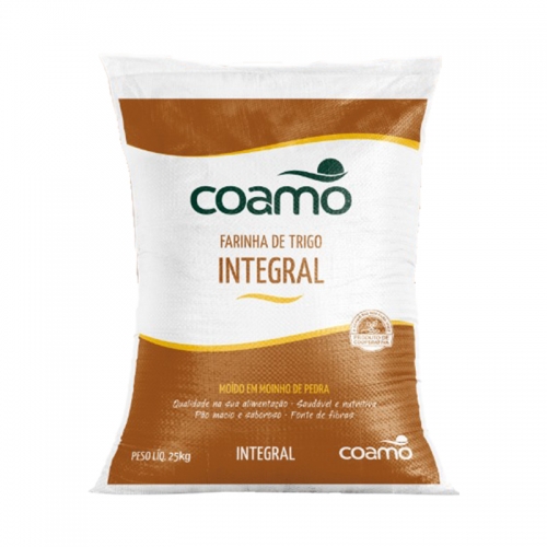 FARINHA INTEGRAL COAMO 25 KG