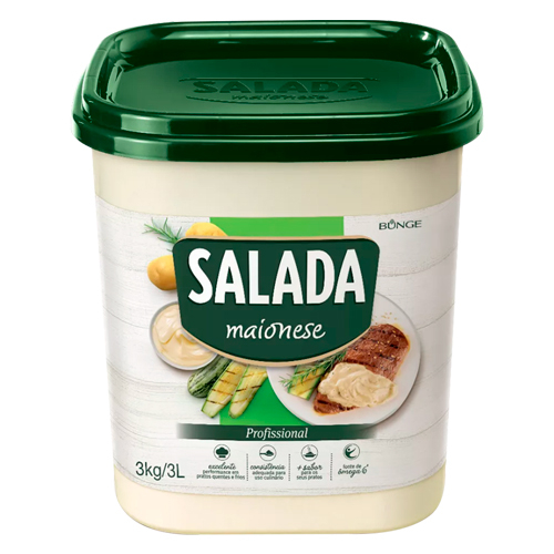 MAIONESE SALADA BALDE 3 KG