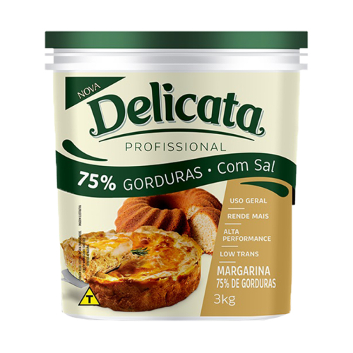 MARGARINA DELICATA 75% GORD BALDE 3 KG