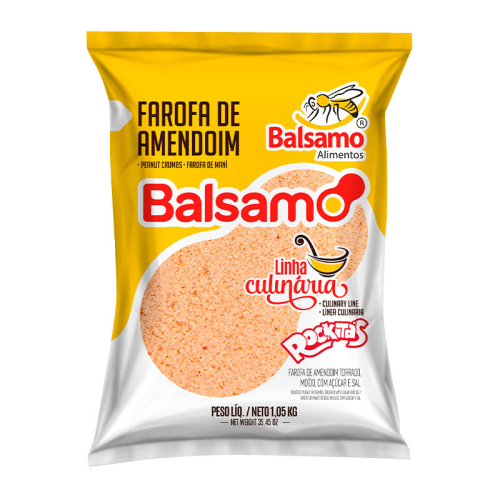 FAROFA AMENDOIM ROCKITAS 1,05 KG