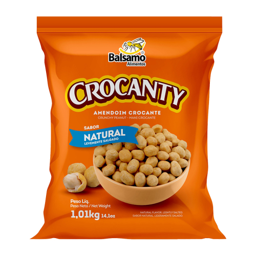 AMENDOIM CROCANTY NATURAL 1,01 KG