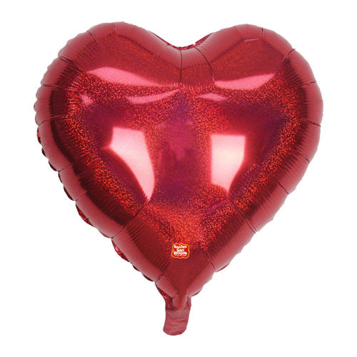 BALÃO META SÃO ROQUE CORAÇÃO VERMELHO 45 CM