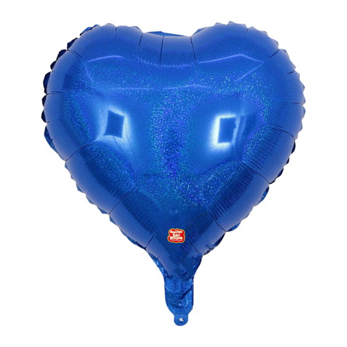 BALÃO META SÃO ROQUE CORAÇÃO AZUL 45 CM