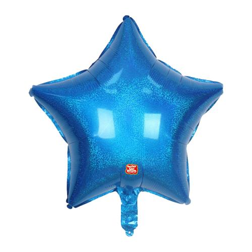BALÃO META SÃO ROQUE ESTRELA AZUL 45 CM