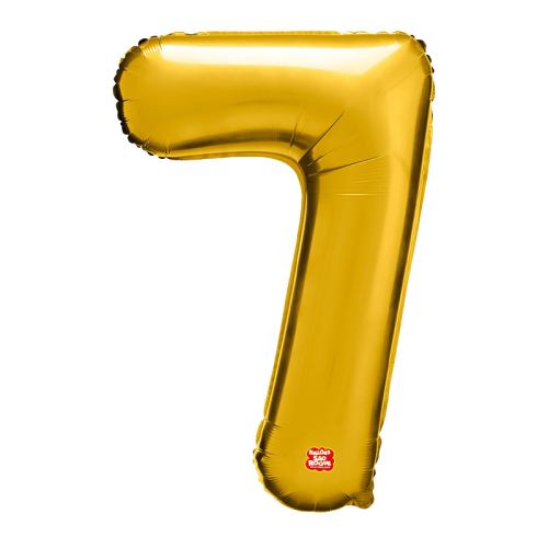 BALÃO META SÃO ROQUE DOURADO N°7 100 CM 