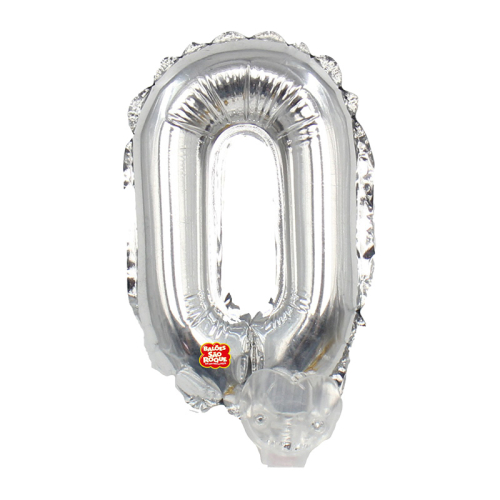 BALÃO META SÃO ROQUE PRATA N°0 13 CM