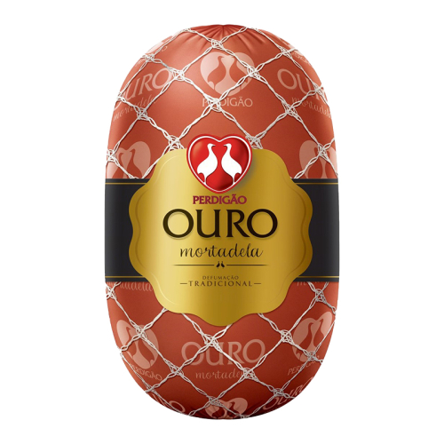 MORTADELA DEFUMADA OURO PERDIGÃO 2/4 KG