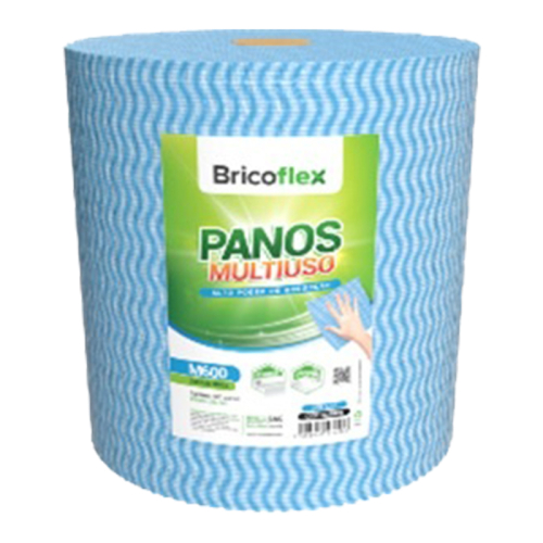 PANO MULTIUSO ROLO AZUL BRICOFLEX 600 UN