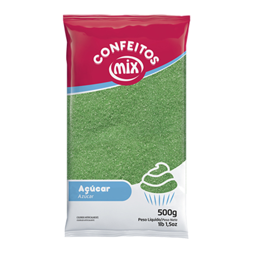 AÇUCAR CRISTAL MIX VERDE 500 GR
