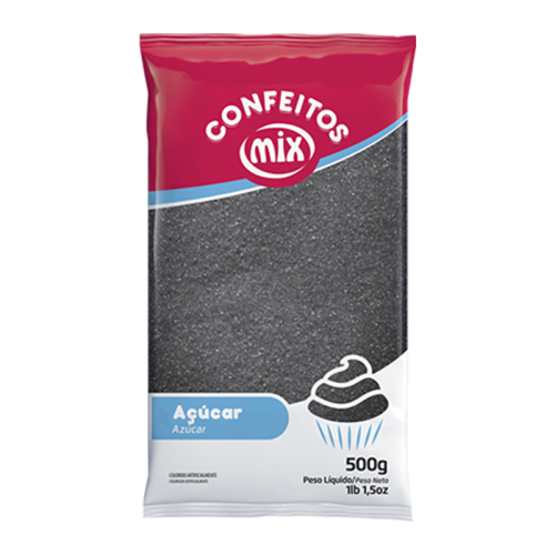 AÇUCAR CRISTAL MIX PRETO 500 GR
