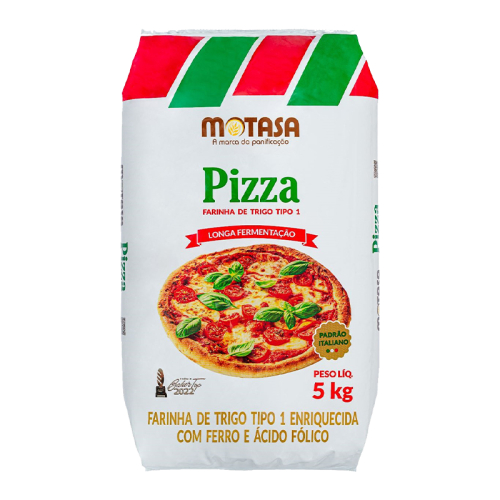 FARINHA TRIGO PIZZA MOTASA LONGA FERMENTACÃO 5 KG