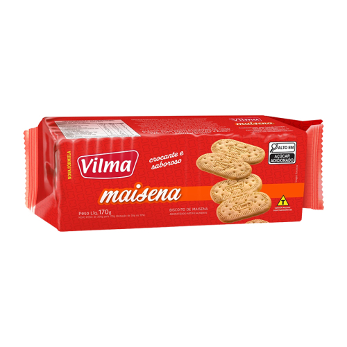 BISCOITO MAISENA VILMA 40/120 GR