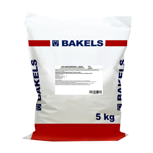 PRÉ MISTURA PÃO MEDITERRÂNEO BAKELS 5KG