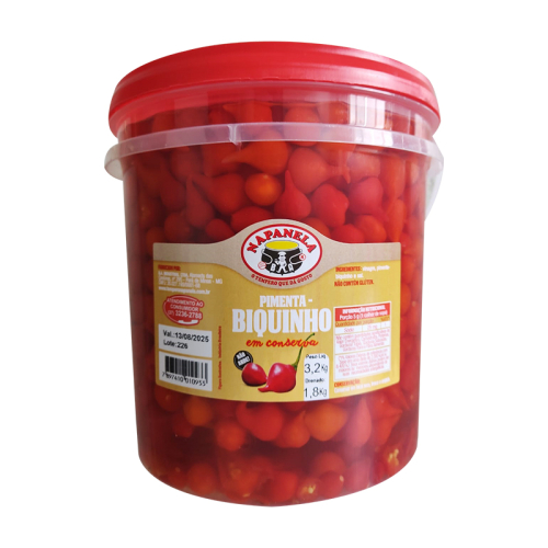 PIMENTA BIQUINHO NAPANELA BALDE 1,8 KG