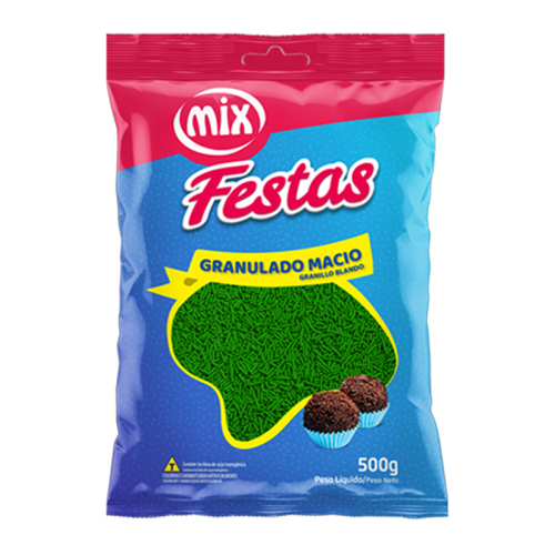 GRANULADO MACIO VERDE MIX 500 GR