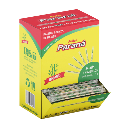 SACHET PALITO BAMBU PARANÁ 1000/1 UND