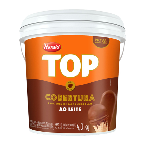 COBERTURA ESQUIMÓ HARALD TOP AO LEITE 4KG 