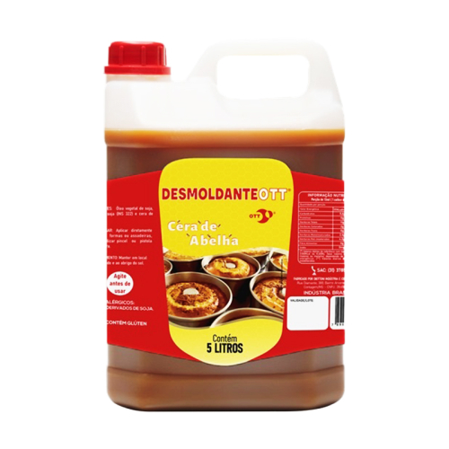 DESMOLDANTE CERA ABELHA OTT 5 LT