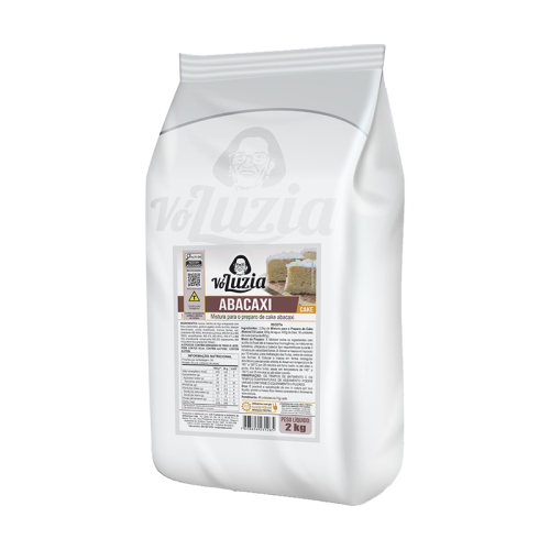 MISTURA CAKE ABACAXI VÓ LUZIA 2 KG
