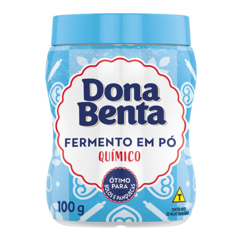 FERMENTO EM PO DONA BENTA POTE 6/100 GR