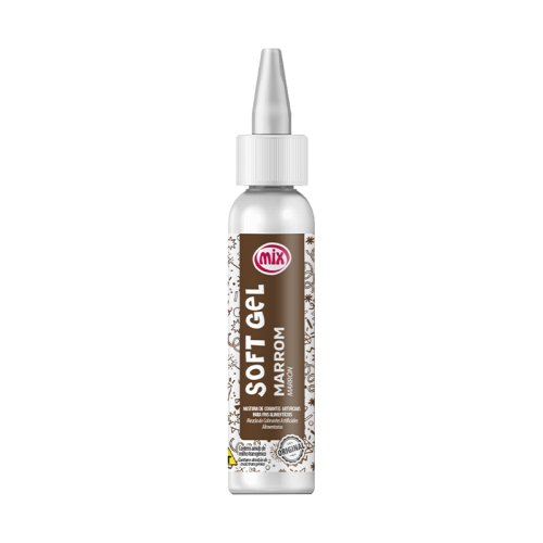 CORANTE SOFTGEL MIX MARROM 60 GR