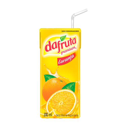 SUCO DAFRUTA 27/200 ML LARANJA/MAÇÃ