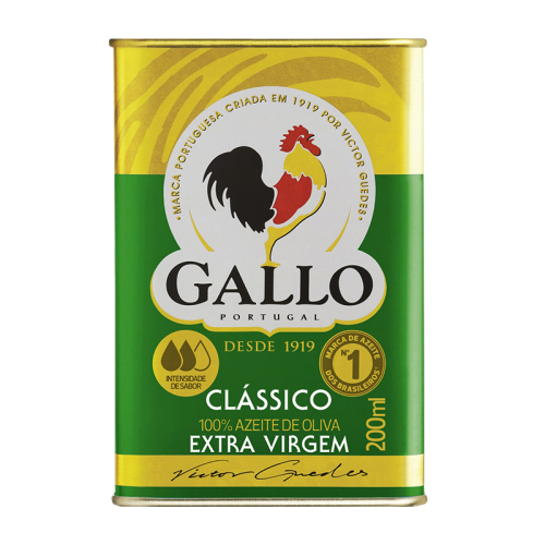AZEITE EXTRA VIRGEM GALLO LATA 200 ML