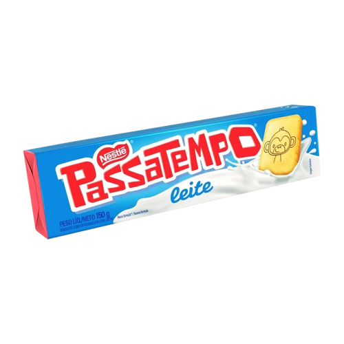 BISCOITO PASSATEMPO LEITE 54/150 GR