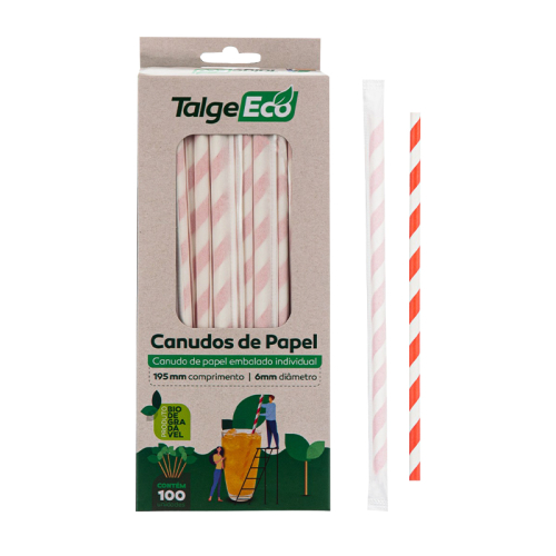 SACHET CANUDO PAPEL 6MM ECO TALGE 100UND