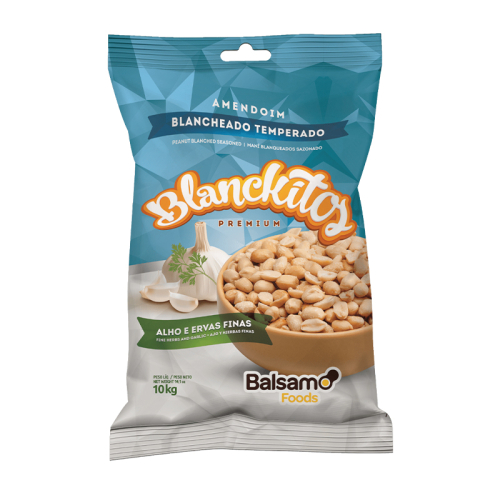 AMENDOIM CROCANTY ALHO/ ERVAS FINAS 10KG