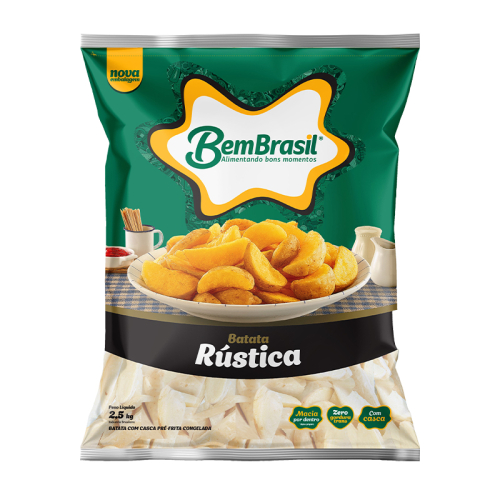 BATATA RÚSTICA BEM BRASIL 6/2,5 KG