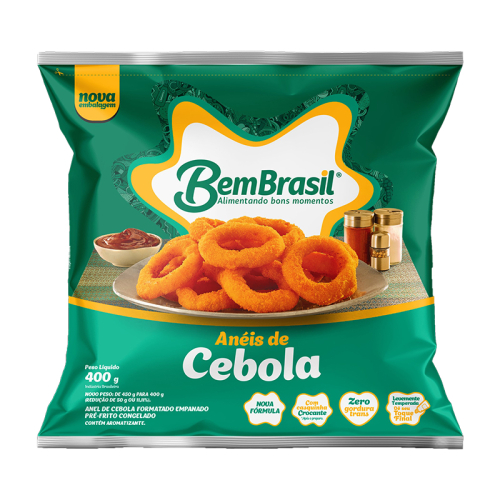ANEL CEBOLA CONGELADO BEM BRASIL 16/400 