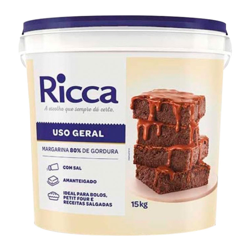 MARGARINA RICCA 80 GORD BALDE 15 KG