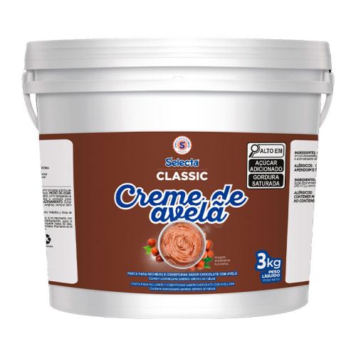 SELECTA CLASSIC RECHEIO CHOCOLATE AVELÃ 3 KG