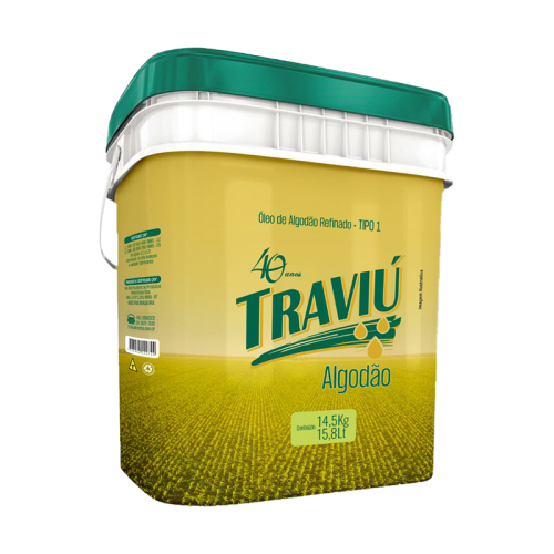 ÓLEO DE ALGODÃO TRAVIÚ BALDE 15,8 LT