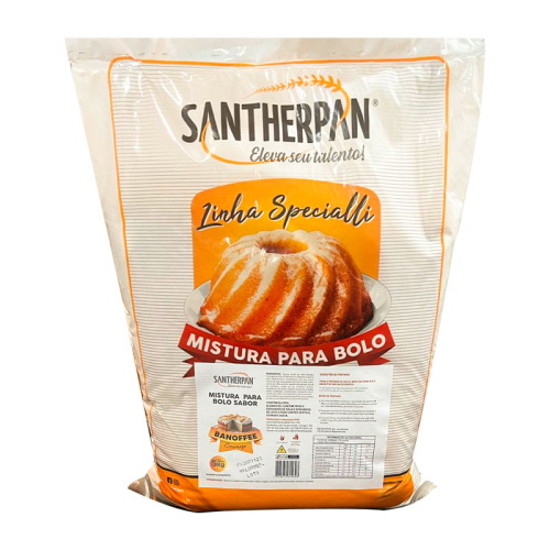 BOLO CREMOSO BANOFFEE SANTHERPAN 5 KG