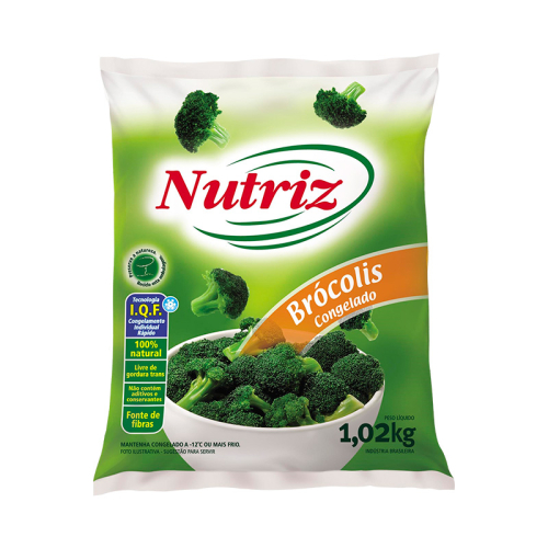 BRÓCOLIS CONGELADO COZIDO NUTRIZ 101,02 KG