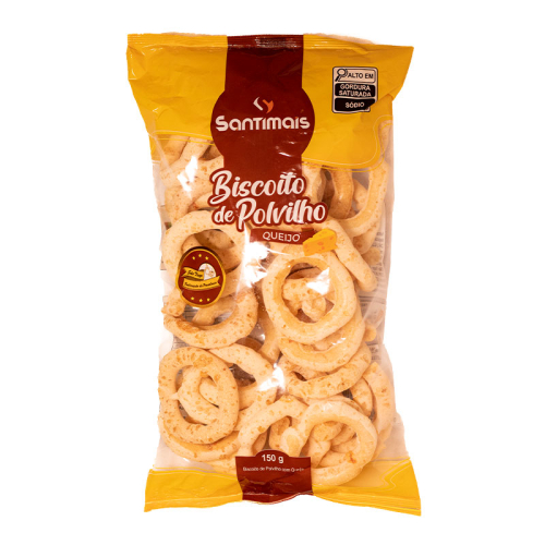 BISCOITO POLVILHO QUEIJO SANTIMAIS 20/150 GR