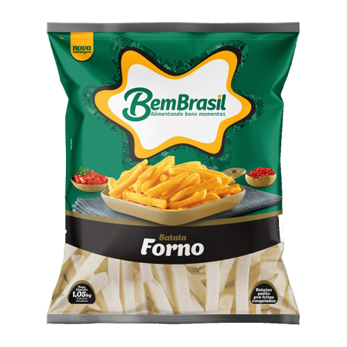 BATATA FORNO BEM BRASIL 14/1,05 KG 3805