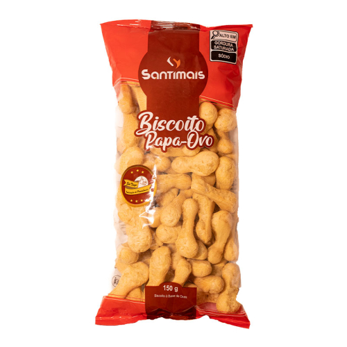 BISCOITO PAPA OVO SANTIMAIS 26/150 GR