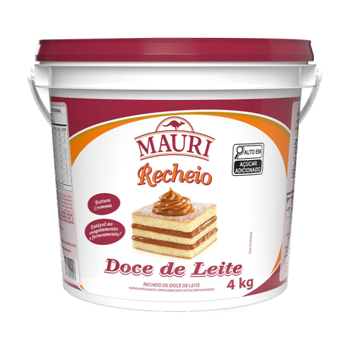 RECHEIO DOCE LEITE MAURI BALDE 4 KG 