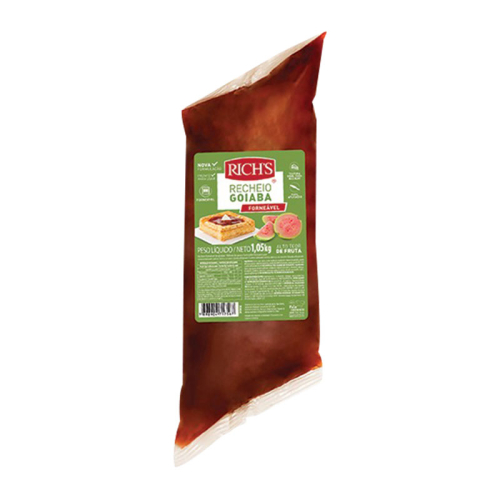RECHEIO GOIABA FORNEÁVEL RICHS 1,05 KG