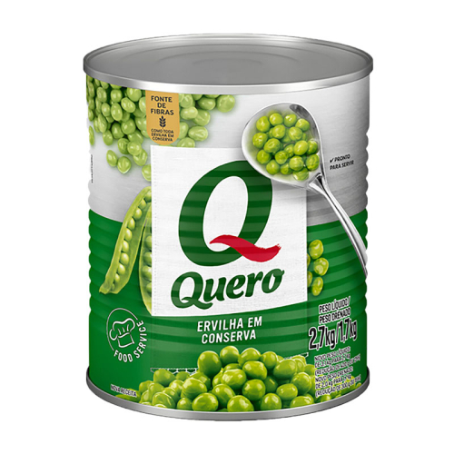 ERVILHA QUERO LATA 1,7 KG