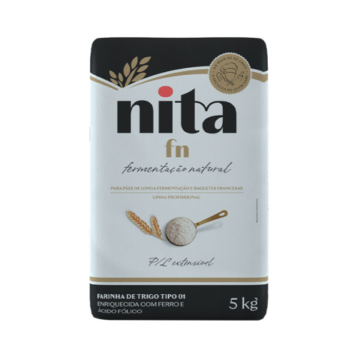 FARINHA TRIGO FN FERMENTACÃO NATURAL NITA 5 KG