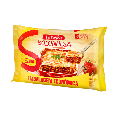 LASANHA PRONTA BOLONHESA SADIA 6/600 G