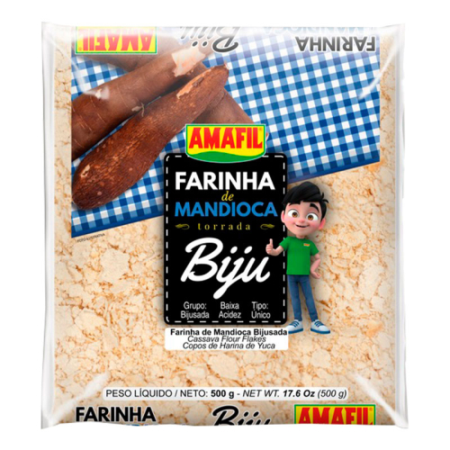 FARINHA MANDIOCA BIJU AMAFIL 16/500 GR