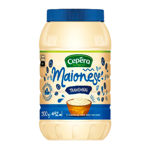 MAIONESE TRADICIONAL CEPÊRA 500 GR