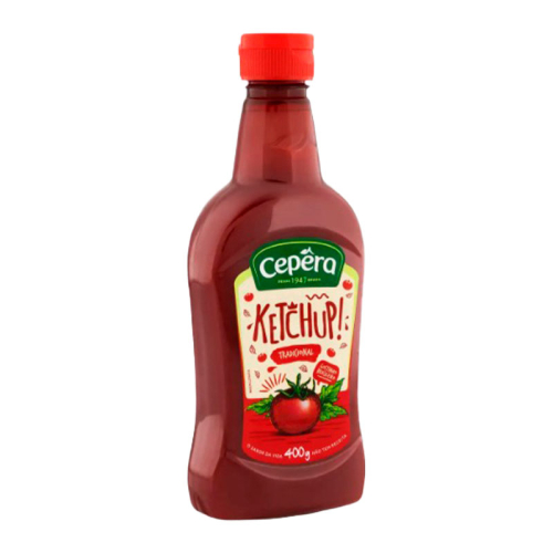 KETCHUP TRADICIONAL CEPÊRA 400 GR