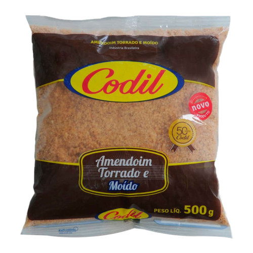 AMENDOIM TORRADO MOIDO CODIL 10/500 GR