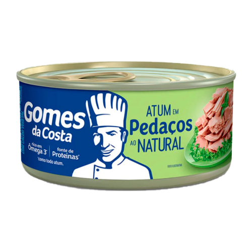 ATUM PEDAÇOS NATURAL GOMES DA COSTA 170G